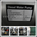 Bomba de agua diesel del comienzo dominante (DWP100)